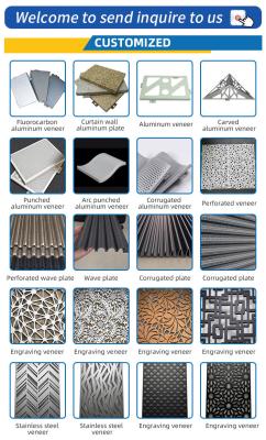 China Custom Exterior Wall Building Facade Panels V Sharp Ventilated Aluminum Battens Louver for sale