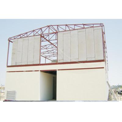 China 50mm 75mm Lightweight Cement Panels For Environmental Friendly Construction Te koop