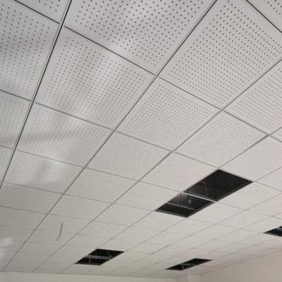 China PVC Film Gypsum Ceiling Tile Board For Decorative, Gypsum Material Ceiling Panel zu verkaufen