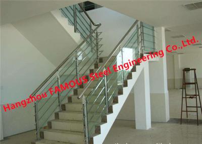 China Galvanized Steel 900mm Metal Handrails For Indoor Stairs for sale