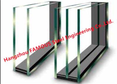 China Insulated 4mm 6A 4mm Low E Glass Curtain Wall Light Transmittance Anti Ultraviolet Rays for sale