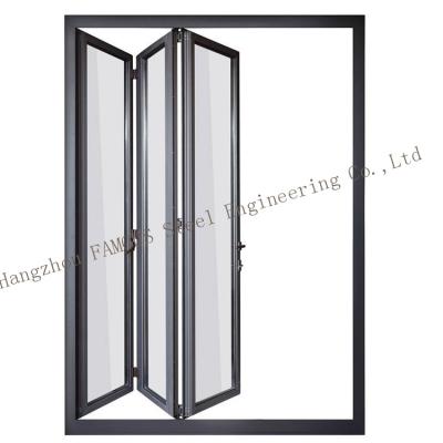 Κίνα παράθυρο γυαλιού πλαισίων αλουμινίου 55 60 σειρών, βερνικωμένα διπλάσιο παράθυρα αλουμινίου PVDF προς πώληση