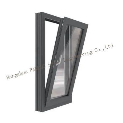 China Moderner unbedeutender 70 Reihe Aluminiumsturm Windows, 5mm 9A 5mm Neigung und Drehung Windows zu verkaufen