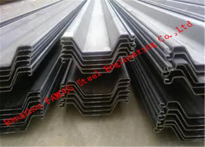China ISO9001 S430 Piling Steel , Hot Rolled S275 U Type Sheet Pile for sale