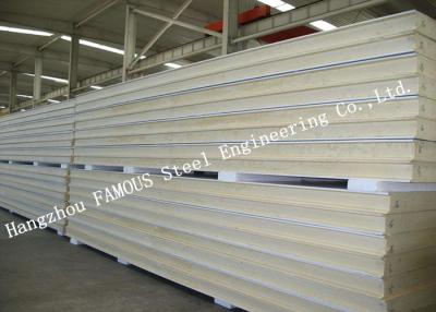 China Heat Insulation 0.3-1.2mm 970mm PU Wall Panel for sale