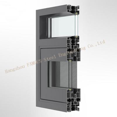 China 0.5-5.0mm Aluminiumfenster-Rahmen-Profile zu verkaufen