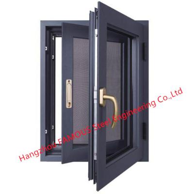China AS2047 Fixed Aluminum Windows Doors With Attenuation Security Screens for sale