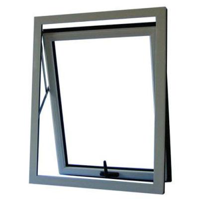 China High Wind Loading Swing Glass Aluminum Frame Windows Heat Radiation for sale