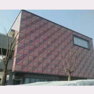 China Ceramic Enamel Frit Tempered Aluminum Glass Wall Anti Collision for sale