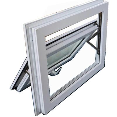 China La tormenta de aluminio ventilada Windows endureció el toldo de cristal UPVC Windows en venta
