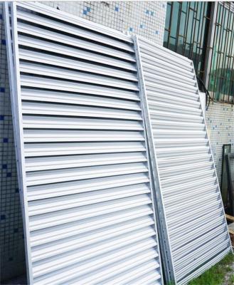 China Powder Coating Aluminum Louvers Window Sound Insulation Adjustable Ventilation for sale