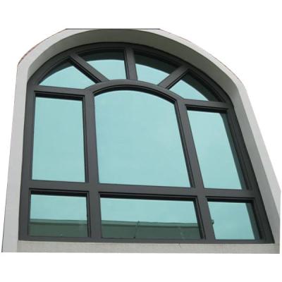 China Aislamiento sano moderado doble de aluminio PVDF decorativo de la ventana de cristal en venta