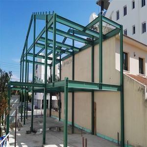 China Prefabricated Steel Frame House Kits Sandwich Panel Light Gauge Steel Villa for sale