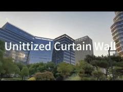 Good Quanlity Glazed Curtain Wall Videos United and Stick System