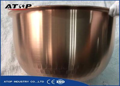 China Functional Waterproof Metal Vacuum Coating Machine For Stainless Steel Bowl for sale