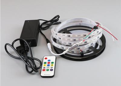 China Wasserdicht RGB Flex Neon LED Streifenlicht Digital Adressierbares Feature Vollfarbe CE zu verkaufen