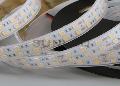 China Double Rows 80Cri  LED Flexible Strip Lights SMD5050 22-24lm for sale