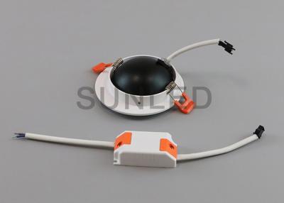 China Lámpara de luz de caída LED giratorio 5 / 6 pulgadas 10w 15w carcasa de tratamiento de oxidación anódica en venta
