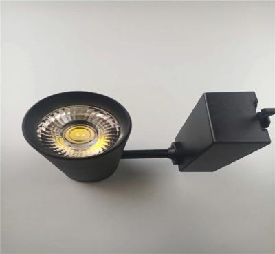 China Non Flicker Indoor Dimmable LED Track Lighting Aluminum Anti Dazzle 36W 24W COB for sale
