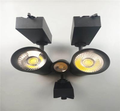 China Surface Dimmable Ceiling Mount Track Lighting Multi Angle Adjustable Rail System for sale
