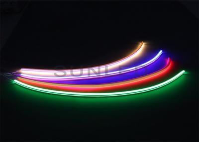 China Portable Neon LED Flexible Strip Lights DC 24V IP67 Silicone Resin Body Material for sale
