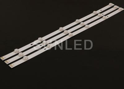 China Luz de fondo de TV LED de color blanco frío de 32 pulgadas Lente cuadrada Tabla de aluminio 15000k Temperatura de color en venta