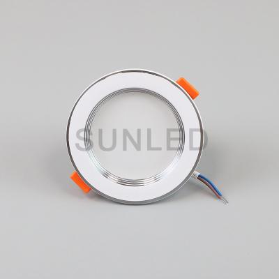 Chine Éclairage arrière à LED réductible Plafond ultra mince IP65 étanche à l'eau 6 Watt AC185-265V à vendre