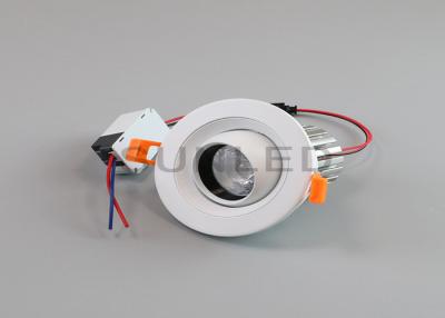 China 15 Degree Beam Angle LED Recessed Downlight Rotatable Recessed 12W 70mm for sale