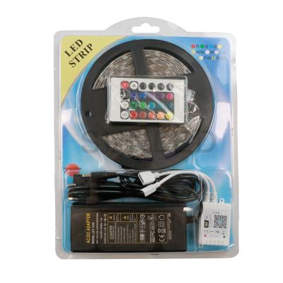 China Wifi Controller RGB 5m FPC Smd Led Flexible Strips 5050 for sale