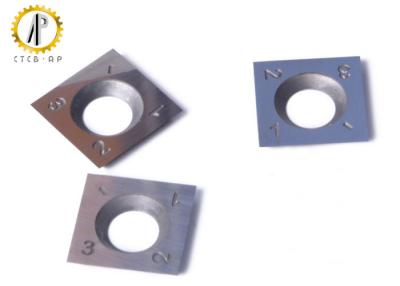 China High Hardness Wood Lathe Carbide Inserts , Replacement Carbide Cutters Anti - Wear for sale