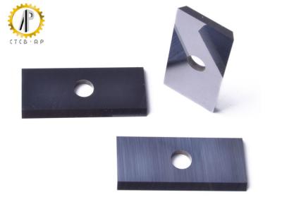 China Various Grade Carbide Wood Lathe Tool Inserts With Double Sharp Cutting Edges for sale