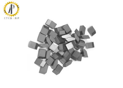 China Plastic -  Steel Cutting Carbide Saw Tips / Tungsten Carbide Turning Tips Heat Resistance for sale