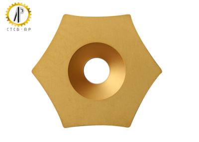 China 6 Sided Hexagonal OD Outside Pipe And Tube Scarfing Tools DET Inserts for sale