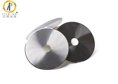 China HRA90.0 Polished Round Carbide Cutter For Cigarette Cutting for sale