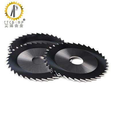 China Wear Resistant ATB Offset Teeth TCT Wood Cutting Disc for sale