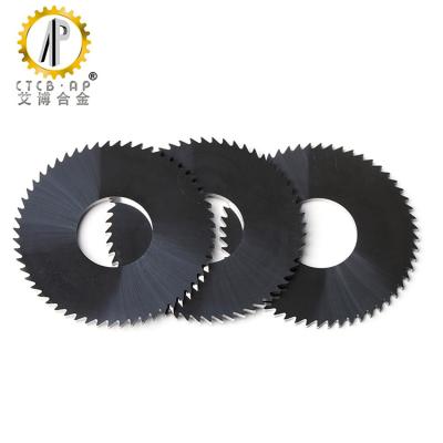China 95 HRA Cemented Carbide Slitting Saw Blades For Cutting MDF for sale