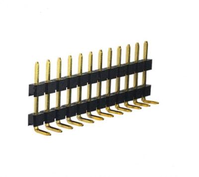China THT 1.27mm Pin Header Connector PA6T PA9T LCP Auto Connectors for sale