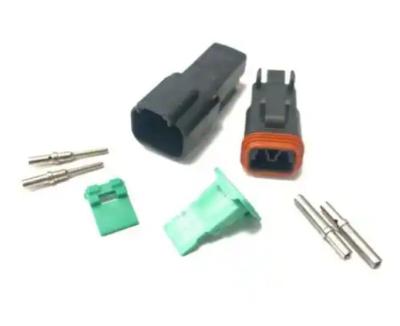 China Deutsch DT Series Car Light Connectors 2 Way Connector 2pin 4pin 6pin for sale