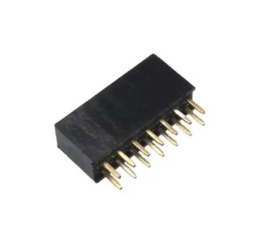China High Temperature Resistance Right Angle Pin Header Female 2.0mm 2.54mm for sale