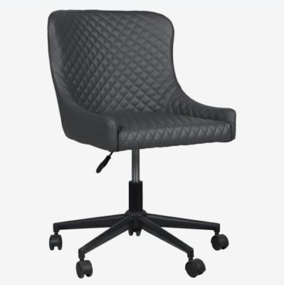 China Ergonomic Back PU Swivel Task Chair With Castors And Adjustable Height for sale