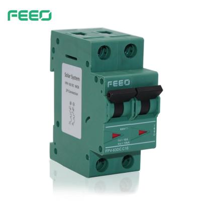 China Thermal Magnetic 2P FEEO DC MCB , DC MCB 63 AMP for sale