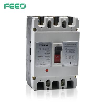 China Over Current Protection AC400V 63A MCCB Circuit Breaker for sale
