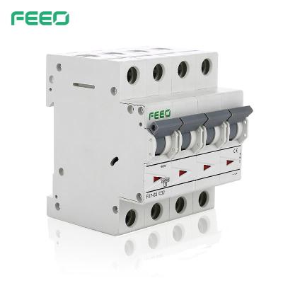 China 63A 400V AC Miniature Circuit Breaker IEC60947 Standard CE Certified for sale