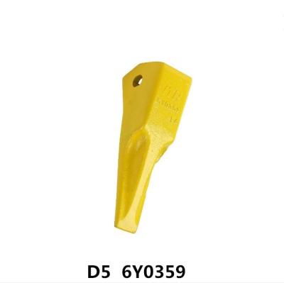 China side reinforced flat head  high quality casting bucket ripper tooth  Tip 6Y0359 for  ter  bulldozer D5 for sale