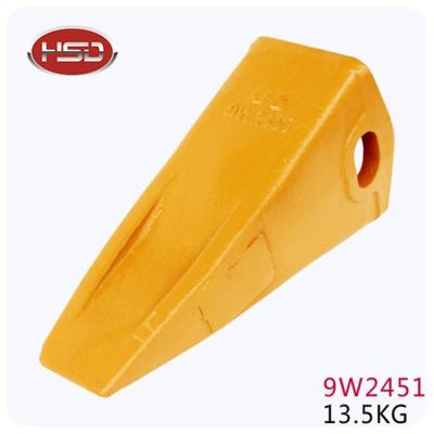 China Precision Casting 9W2451 Excavator Ripper Tooth for sale