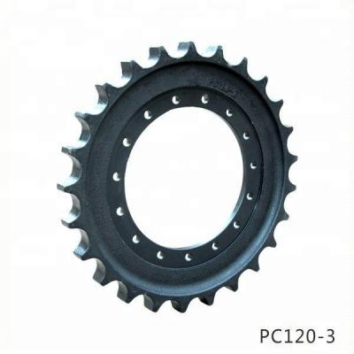 China 50Mn Material 58HRC PC120 3 Excavator Sprocket for sale