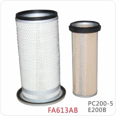 China PC200 5 Excavator Air Filter for sale
