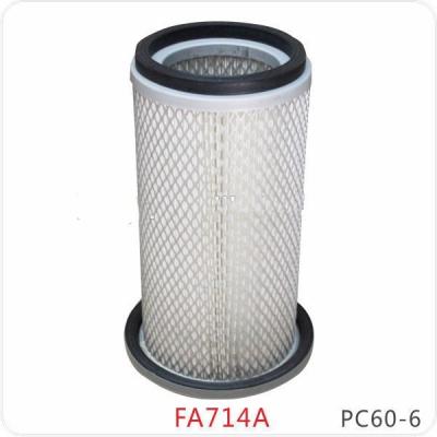 Cina Mini filtro dell'aria del motore dell'escavatore per Komastu PC60 6 in vendita