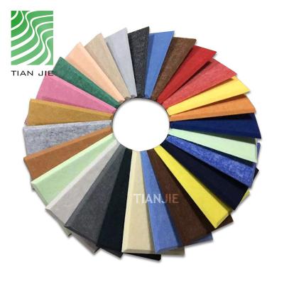China Tianjie Sound Barriers Eco-friendly Healthy Polyester Fiber Pet Proof Wall Decoration Sound Barriers from Fire à venda