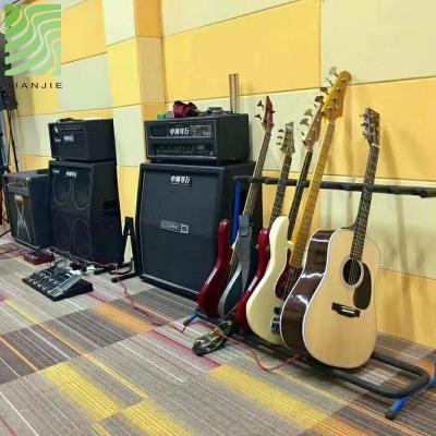 China Eco-friendly Acoustic Panels Factory Tianjie Various Shapes Recycle Pyramid Shapes Recording Studio Acoustic Foam for sale